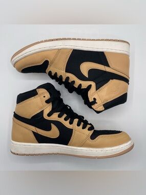 Nike Air Jordan 1 Retro High Og Heirloom Vachetta Tan/Black 555088-202, Size 8.5